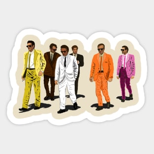Reservoir Dogs Coloring Book Sticker